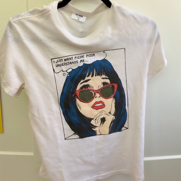 Barneys New York Tops - Gorgeous vintage white tee from RE/DONE